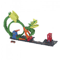 Hot Wheels - Coffret Attaque Du Dragon - Playset