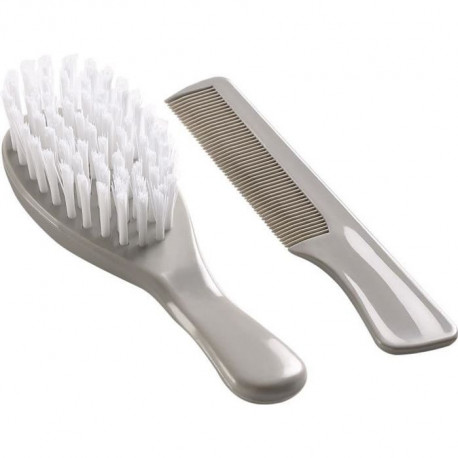 THERMOBABY Brosse et peigne - Gris