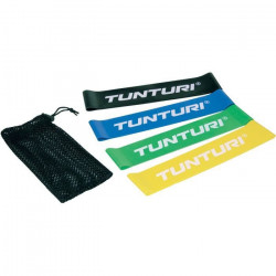 TUNTURI Set de mini-bandes de résistance Multicolourede