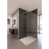 AURYS Paroi de douche en kit BALEARES VISIO SUN - Verre Timeless 8 mm trempé by Saint-Gobain - L.120 cm x  H.198 cm