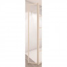 AURYS Porte de douche pivotante BALEARES ATELIER 3 Blanc - Verre Timeless 8 mm trempé by Saint-Gobain - L.34 cm x H.198 cm