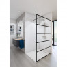AURYS Paroi de douche en kit BALEARES  ATELIER N°2 - Verre Timeless 8 mm trempé by Saint-Gobain - L.90 cm x  H.198 cm