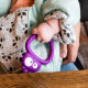 TOMMEE TIPPEE Anneau de Dentition Sensoriel Kalani pour les Bébés, Petit Format, 3m+