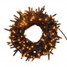 LOTTI Guirlande d'extérieure NoeL TLG XmasKING - 180 LED - 30V - Blanc cuivré - 13,1 metres