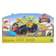 PLAY-DOH - Wheels - Jouet Monster Truck avec voiture et 4 couleurs
