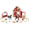 Spirit l'indomptable - Coffret Centre Équestre Deluxe, poupée Lucky et cheval Spirit - Accessoire Poupée - Des 3 ans