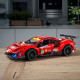 LEGO Technic 42125 Ferrari 488 GTE AF Corse 51 , Modele authentique de la voiture de course d'endurance a exposer, pour adultes