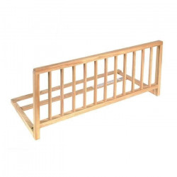 Nidalys Barriere de lit bois naturel 120 CM norme BS