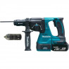 MAKITA Perforateur burineur SDS plus Brushless 2J DHR243RTJ - Avec 2 batteries 18 V, mandrin interchangeable et coffret Makpac