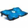 Spirit Of Gamer Refroidisseur PC AirBlade 500 Blue - 17 - Quadruple ventilateurs LED - Noir / Bleu