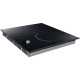 Table de cuisson induction - SAMSUNG - 3 zones - NZ63J9770EK/EF - L60 cm - 6800W - Revetement verre - Noir