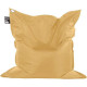 COTTON WOOD Pouf géant imperméable Java - 110 x 130 cm - Jaune ocre