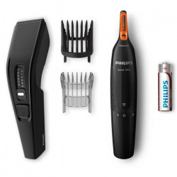 PHILIPS HC3510/85 Tondeuse Cheveux et Barbes - 13 hauteurs de coupes + Tondeuse Nez-Oreilles