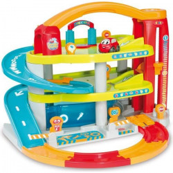 SMOBY Vroom Planet Grand Garage + 1 Mini Bolide