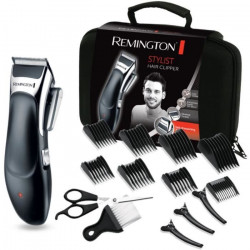 Remington HC363C Coffret Cheveux Tondeuse Lames Advanced Ceramic, Auto-Affûtées, Auto-Lubrifiées, Anti Irritations - 5pcs