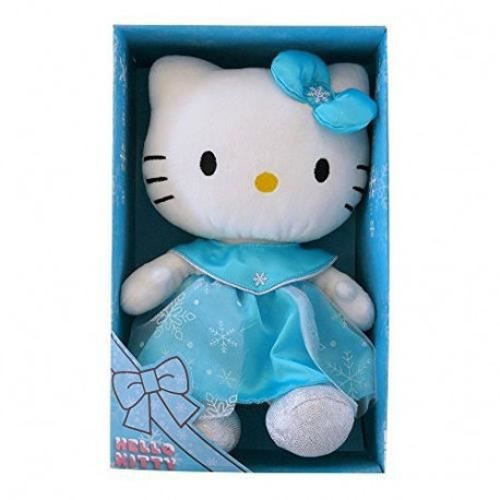 Jemini Hello Kitty princesse neige peluche +/- 27 cm