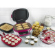 TEFAL KD801812 Cake Factory, Machine a gâteaux intelligente, Appareil de cuisson convivial, Moules muffins, mini-cakes, grand…