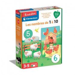 CLEMENTONI - 52595 - Les nombres de 1 a 10