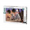 Puzzle 2000 pieces - Chevaux du crépuscule - Nathan - Puzzle Adultes - Des 14 ans