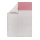 NATTOU Housse de couette Sachet & Pauline - 100 x 140 cm + taie d'oreiller 40 x 60 cm - 100% polyester - Rose