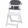 Safety 1st Chaise haute Timba avec coussins Blanc et gris