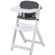 Safety 1st Chaise haute Timba avec coussins Blanc et gris