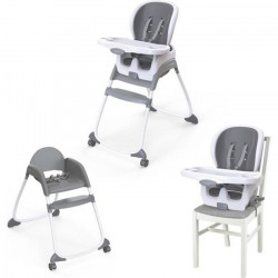 INGENUITY Chaise haute bébé SmartClean Trio 3-en-1 High Chair - Slate