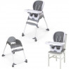 INGENUITY Chaise haute bébé SmartClean Trio 3-en-1 High Chair - Slate