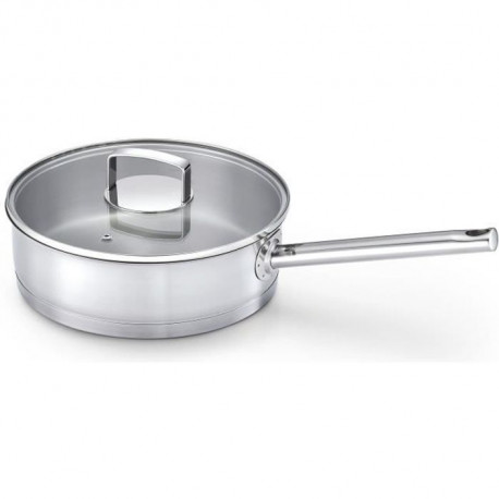 KITCHEN FUN BY BEKA 13815244 Mambo Sauteuse + couvercle 24 cm - Tous feux + induction et four