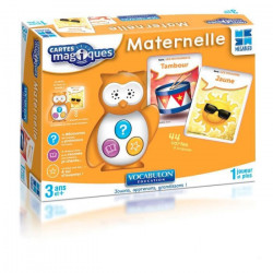 MEGABLEU Coffret Cartes Magiques Vocabulon - Theme Maternelle