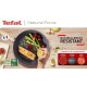 TEFAL G2663202 NATURAL FORCE sauteuse 24 cm, revetement antiadhésif Mineralia+, tous feux dont induction