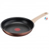 TEFAL G2540602 Poele 28 cm ECO-RESPECT - antiadhésive - Tous feux dont induction -  - Marron