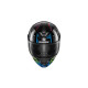SHARK Casque moto Intégral Skwal 2.2 Noxxys + Cagoule -  Noir et bleu