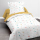 TODAY Parure de lit Enfant Kids First 1.9 - 1 personne - Housse de couette 140 x 200 et 1 taie d'oreiller 63 x 63 - Imprimé b…