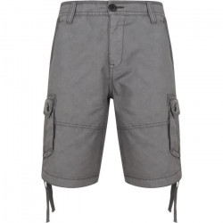 DISSIDENT Bermuda Cargo Gris Homme