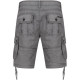 DISSIDENT Bermuda Cargo Gris Homme