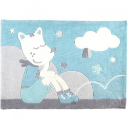 SAUTHON BABY DECO Tapis de chambre 130x90 cm Lulu Chéri