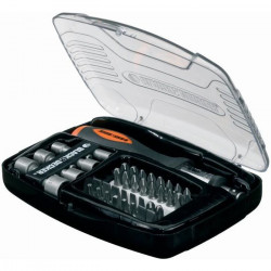 Kit de Tournevis a Cliquet avec accessoires (40 pieces) BLACK+DECKER - A7062-XJ