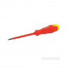 SILVERLINE Tournevis isolé manche caoutchouté - Plat