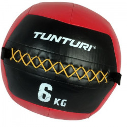 TUNTURI Balle murale wall ball crossfit 6kg rouge