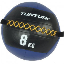 TUNTURI Balle murale wall ball crossfit 8kg bleu