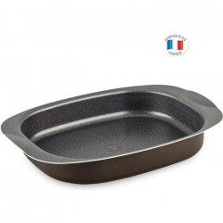 TEFAL J1601502 SUCCESS Plat a gratin 24x36 cm - Antiadhésif 100% sûr - Démoulage parfait - Cuisson parfaite  Plat en Alumini…