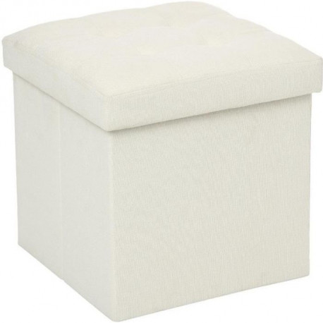 Pouf pliant Lysandre - Beige