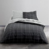 TODAY Parure de couette 220x240 + 2 taies d'oreillers 63x63cm - 100% Coton - Flanelle 2020 Stockholm TODAY
