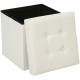 Pouf pliant Lysandre - Beige