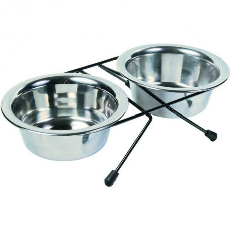TRIXIE Set écuelles Eat on Feet pour chien