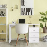 Bureau avec 3 tiroirs - MINISTER
