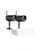 CHACON Kit enregistreur vidéosurveillance sans fil IP + 2 Caméras de surveillance (1TB inclus)