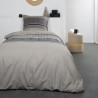 TODAY Parure de lit Coton 1 personne - 140x200 cm - Imprimé Rose Rosalie