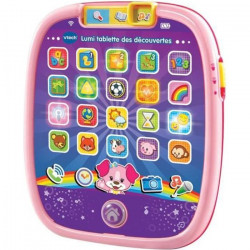 VTECH BABY - Tablette Enfant - Lumi Tablette des Découvertes Rose - Tablette Enfant